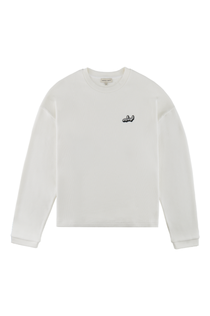 Deputy Department Waffle Longsleeve (Bone White)