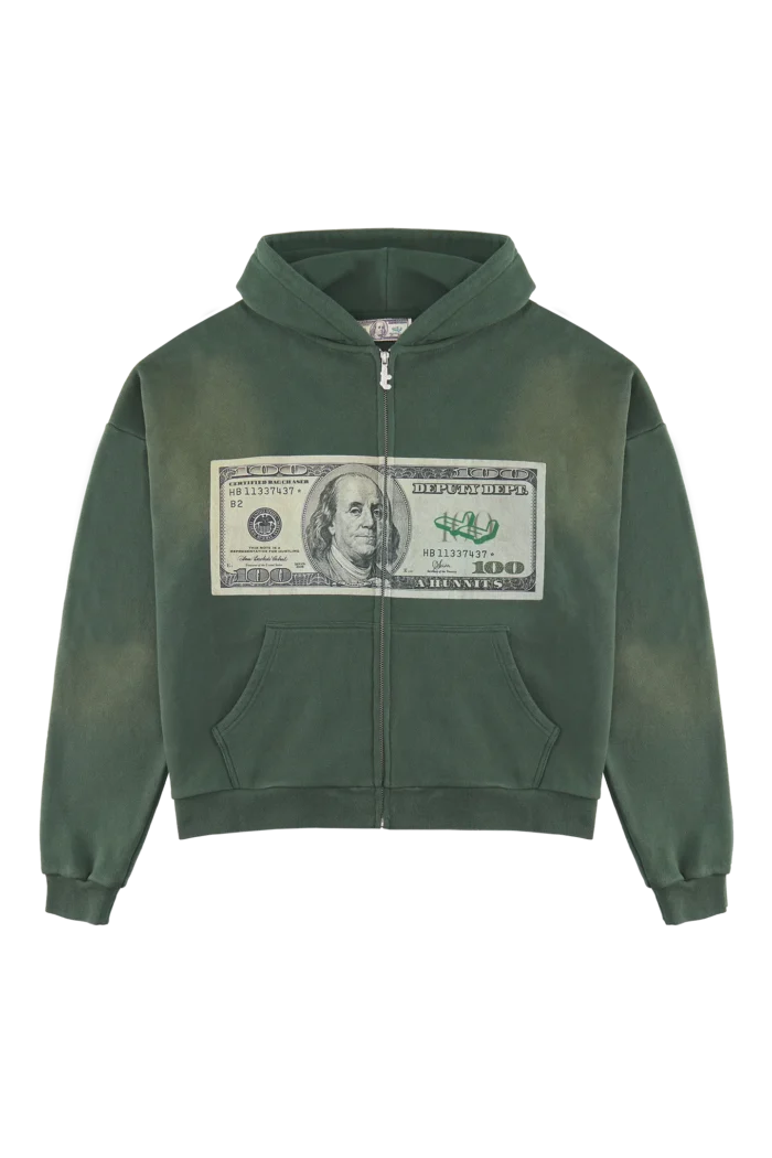 Deputy Department BENJAMIN ZIPPER (WASHED GREEN)