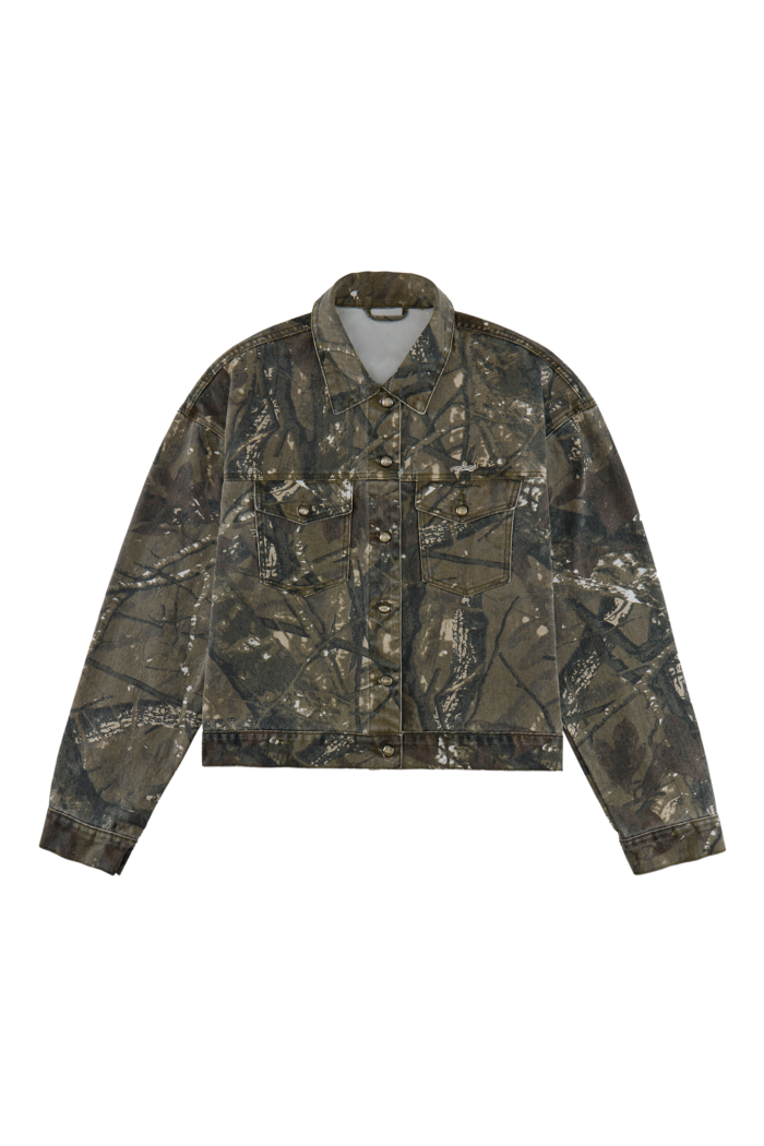 Deputy Department Camo Denim Jacket